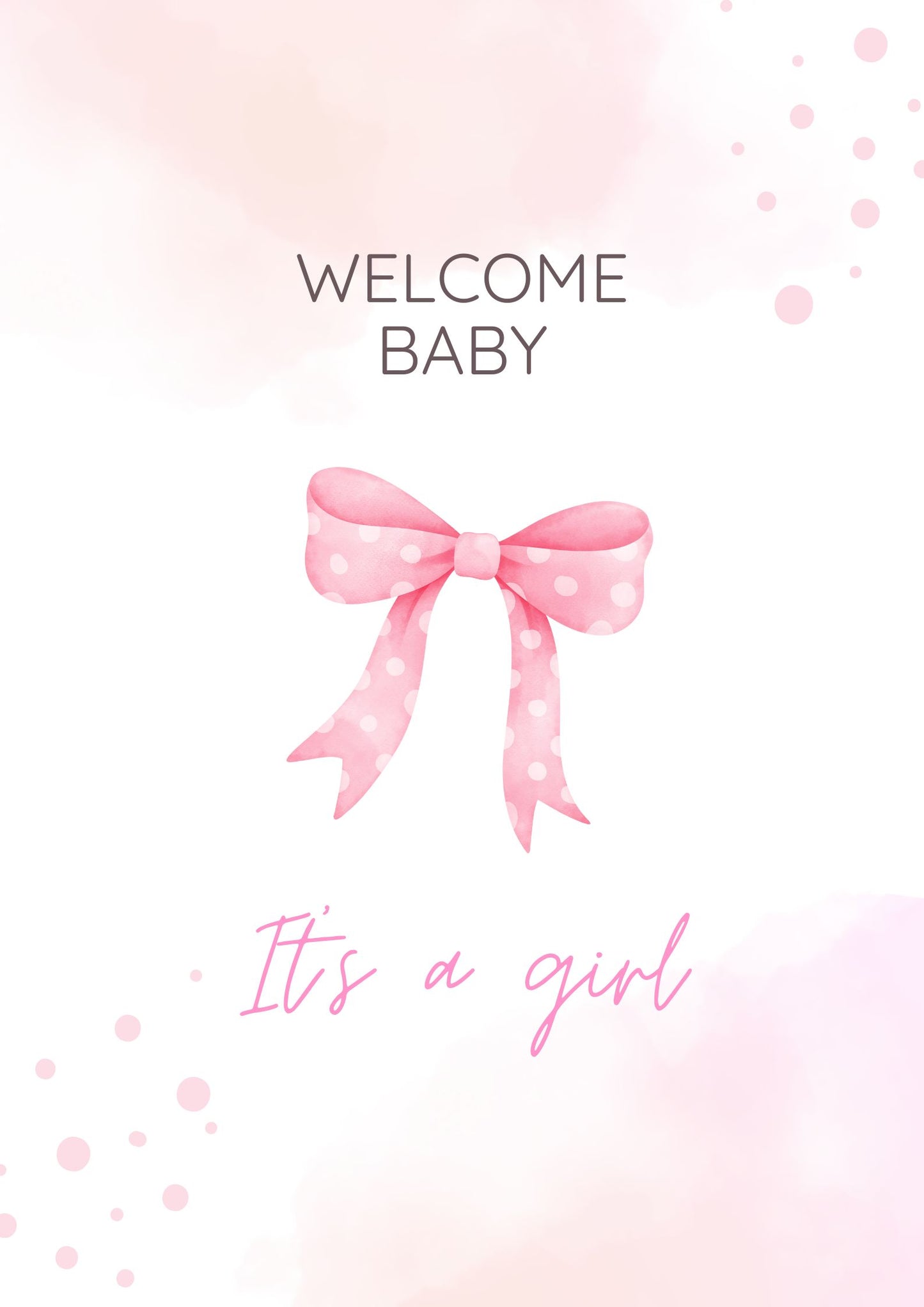 Welcome Baby Girl
