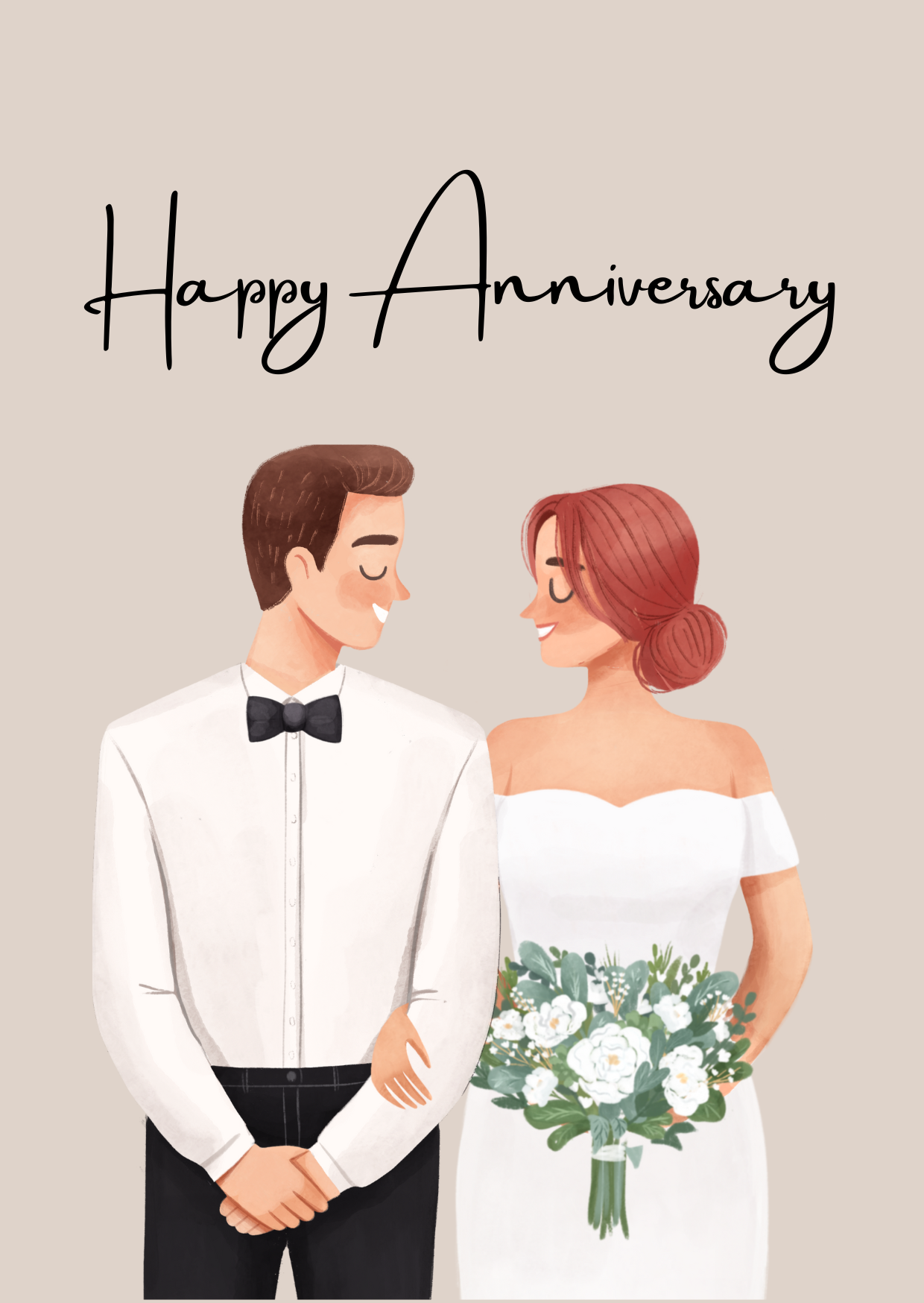 Bride & Groom Anniversary