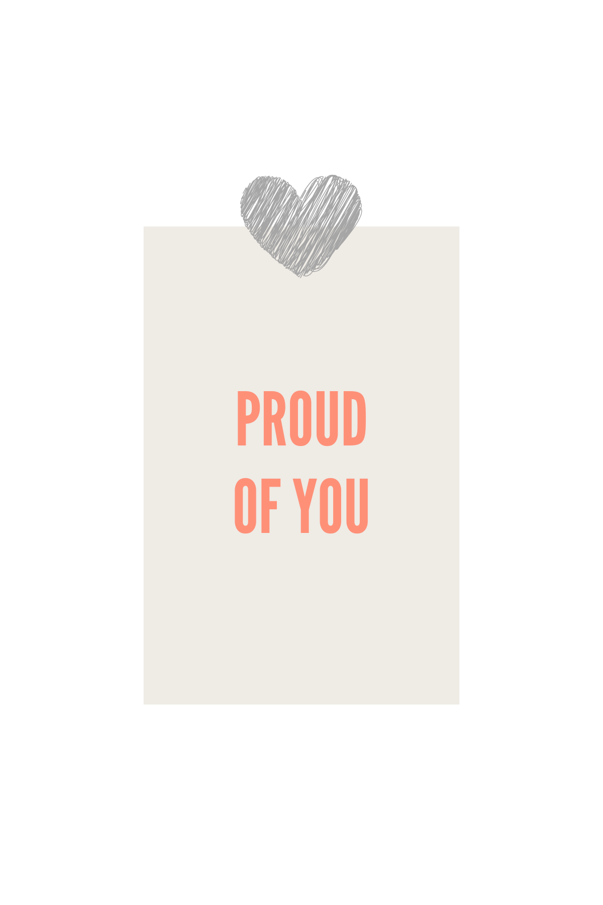 Proud of You