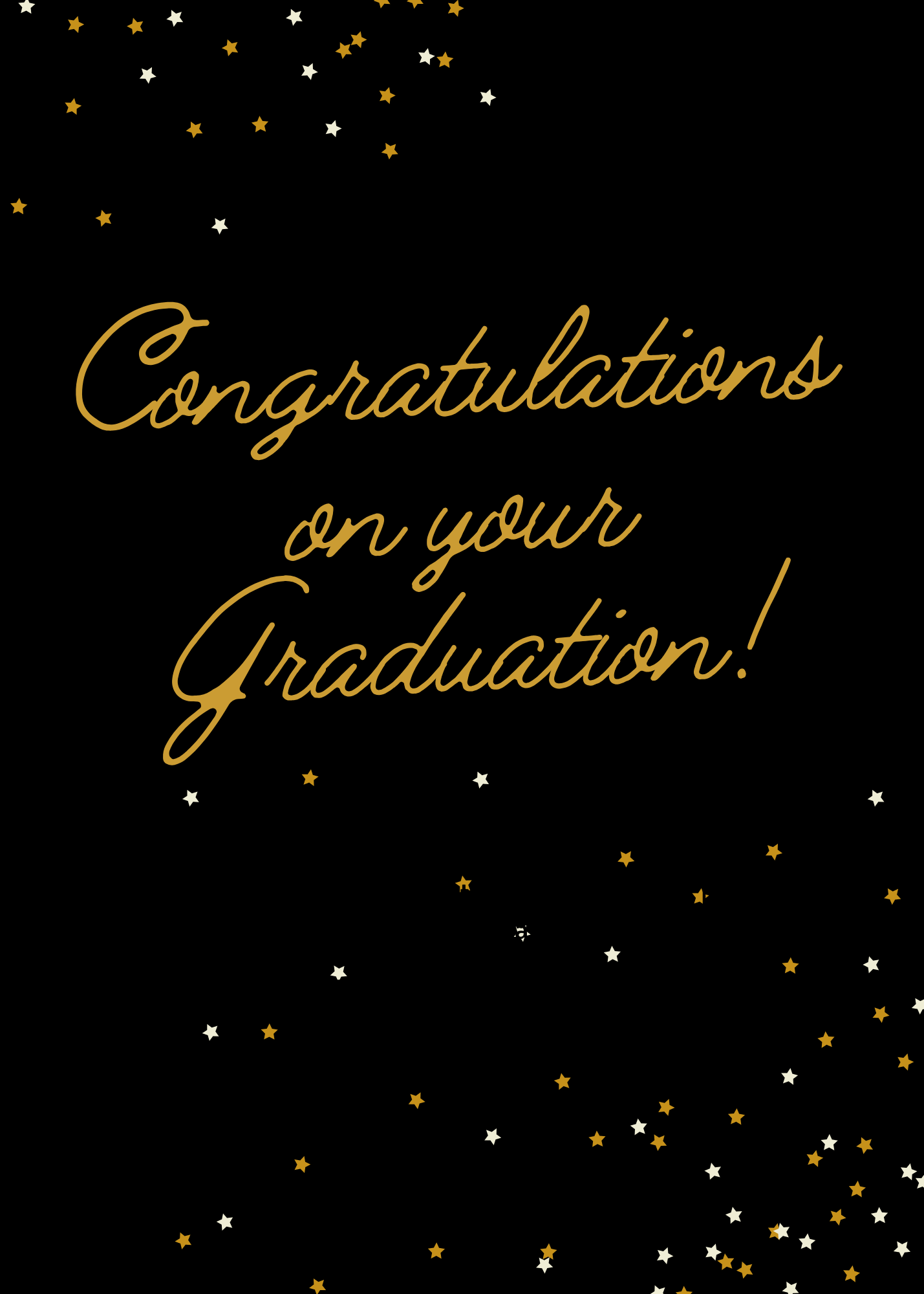 Starburst Congrats on your Grad