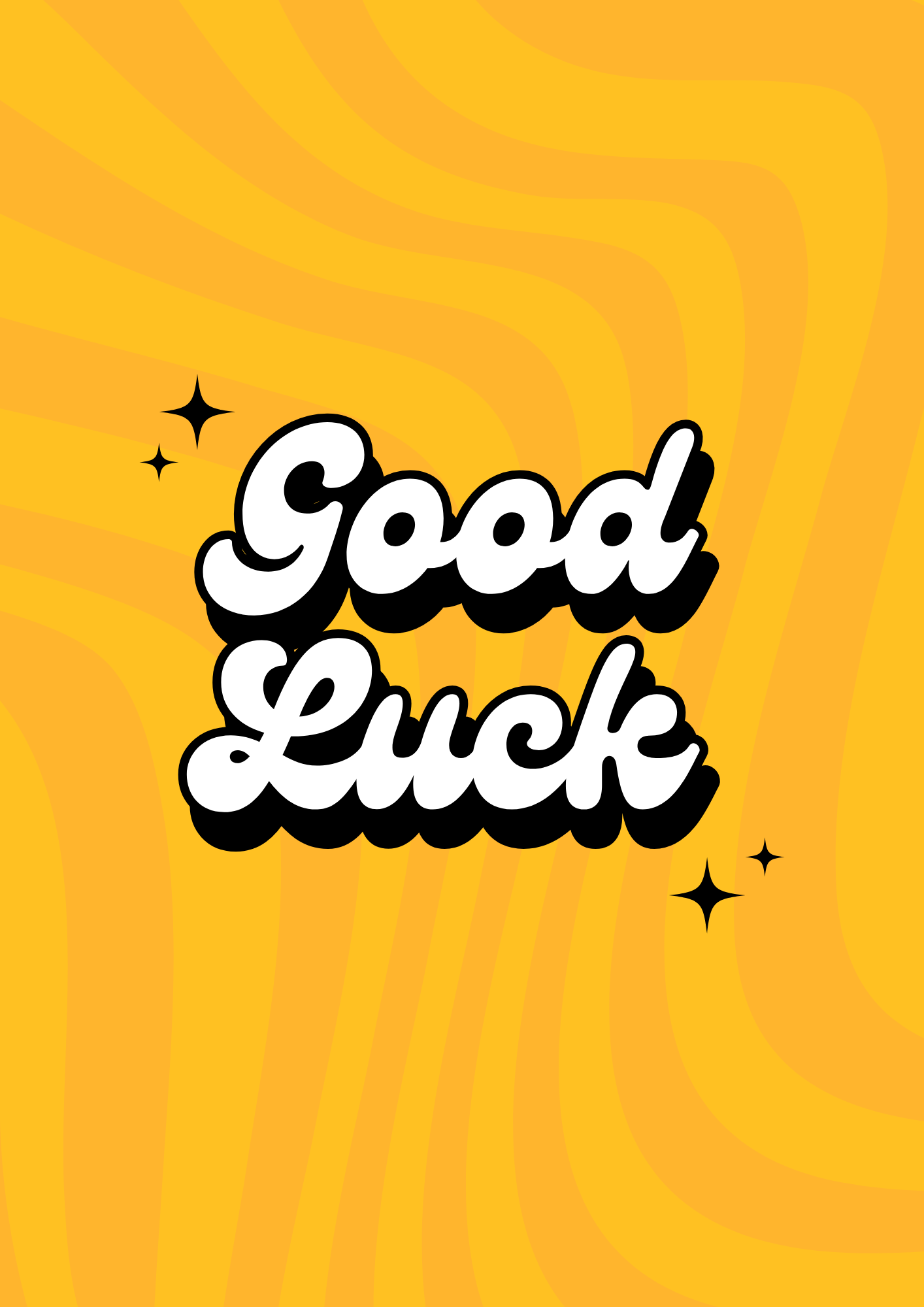 Retro Good Luck