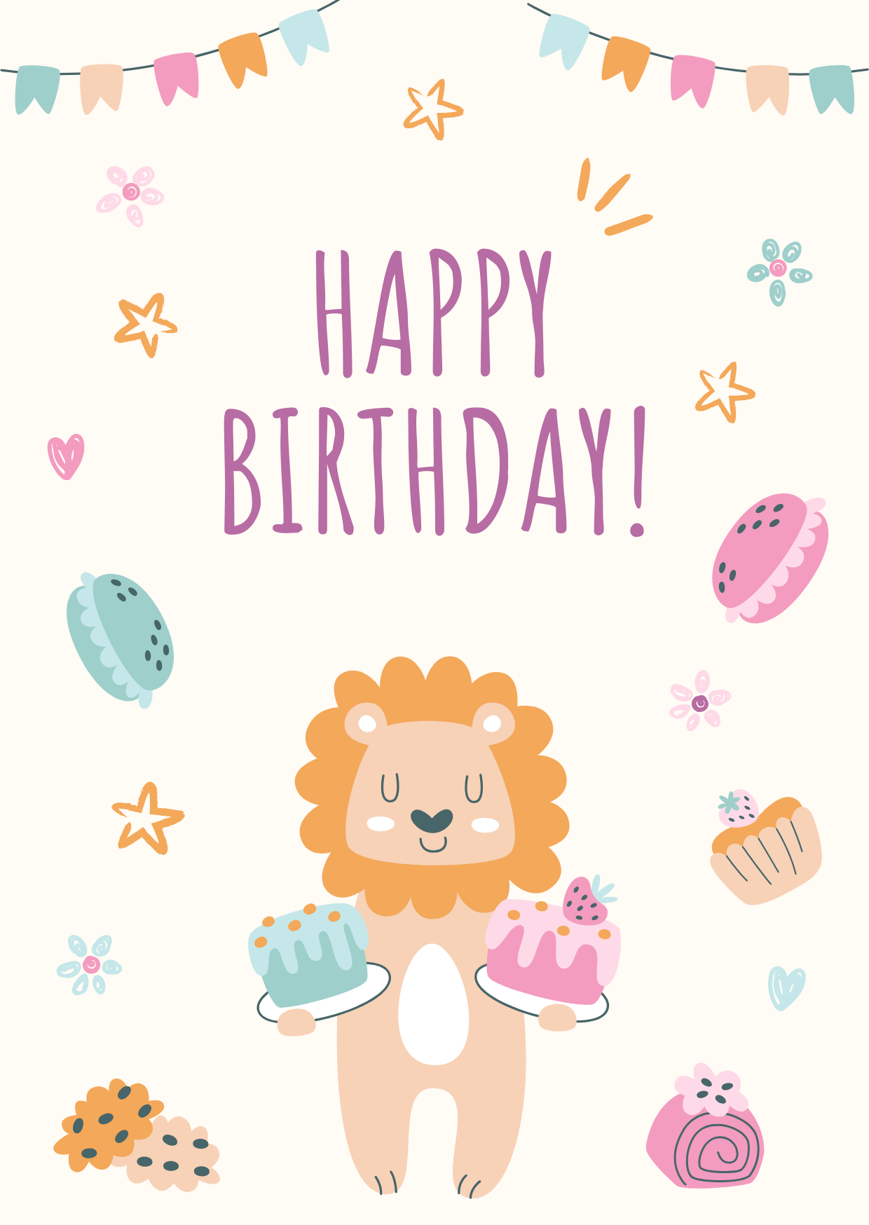 Lion Birthday