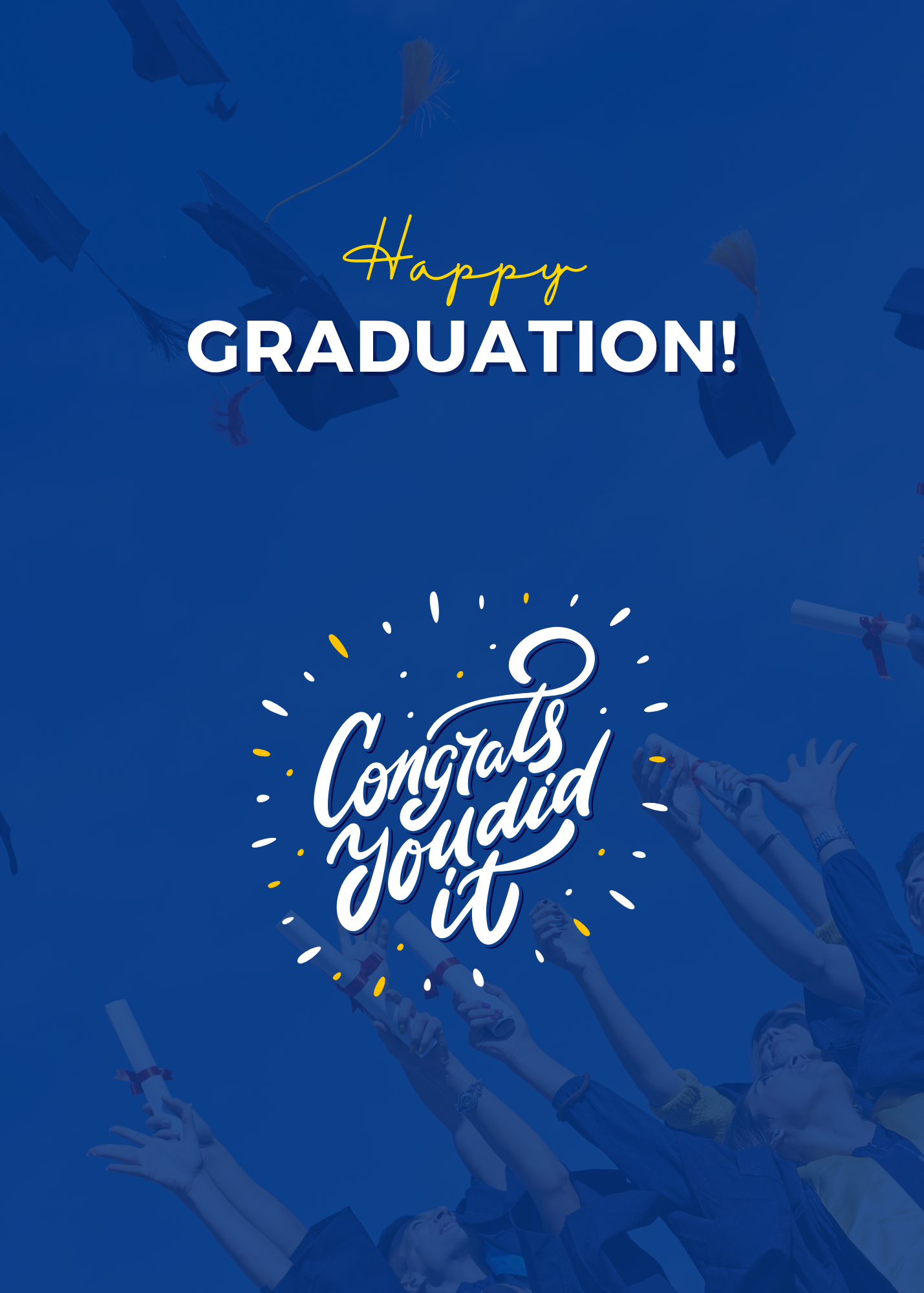 Congrats You Did It