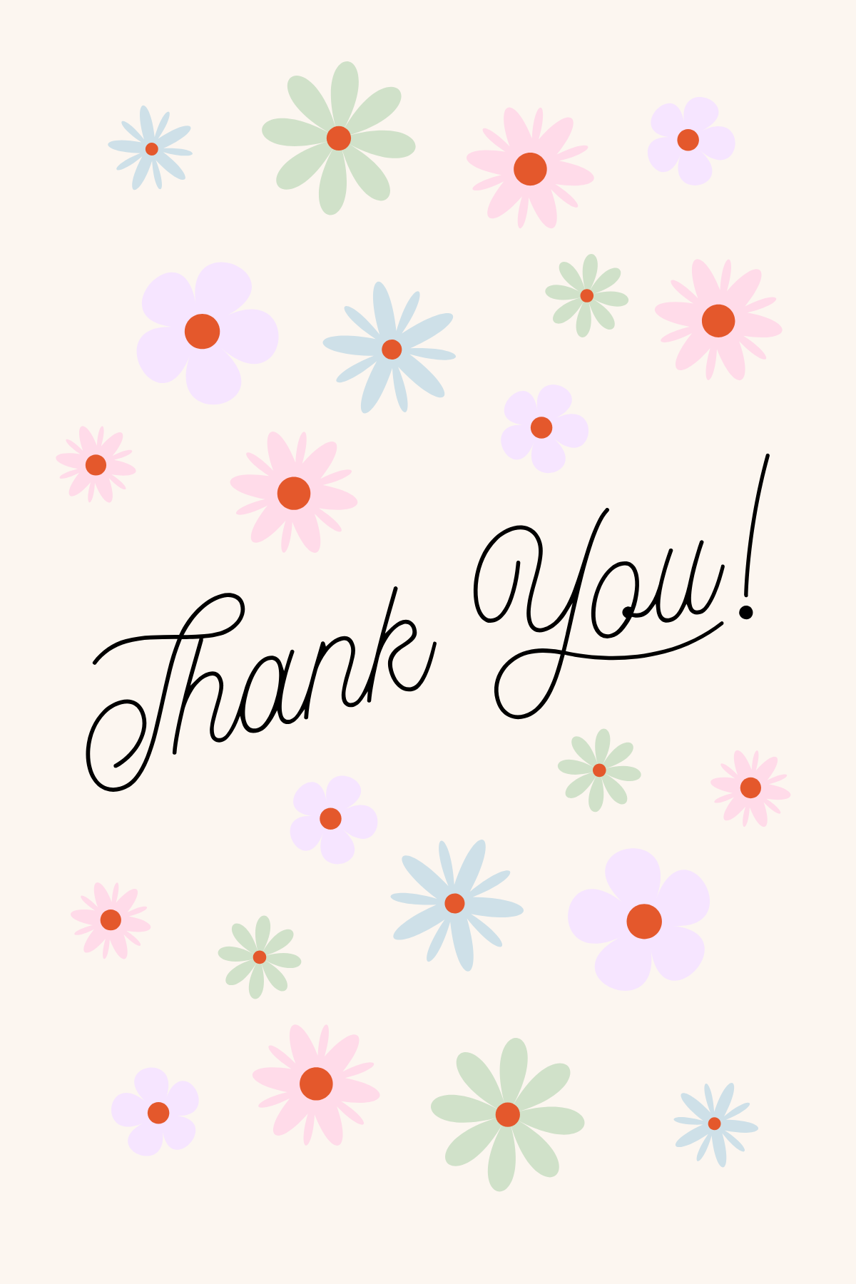 Floral Thank You