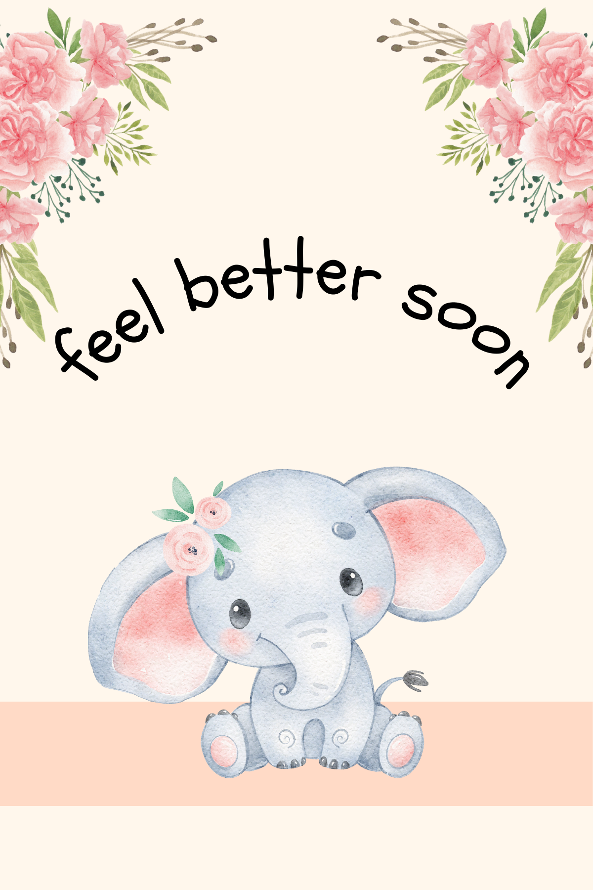 Feel Better Elephant