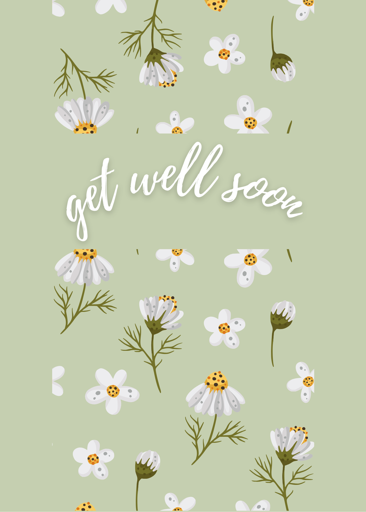 Get Well Soon Daises