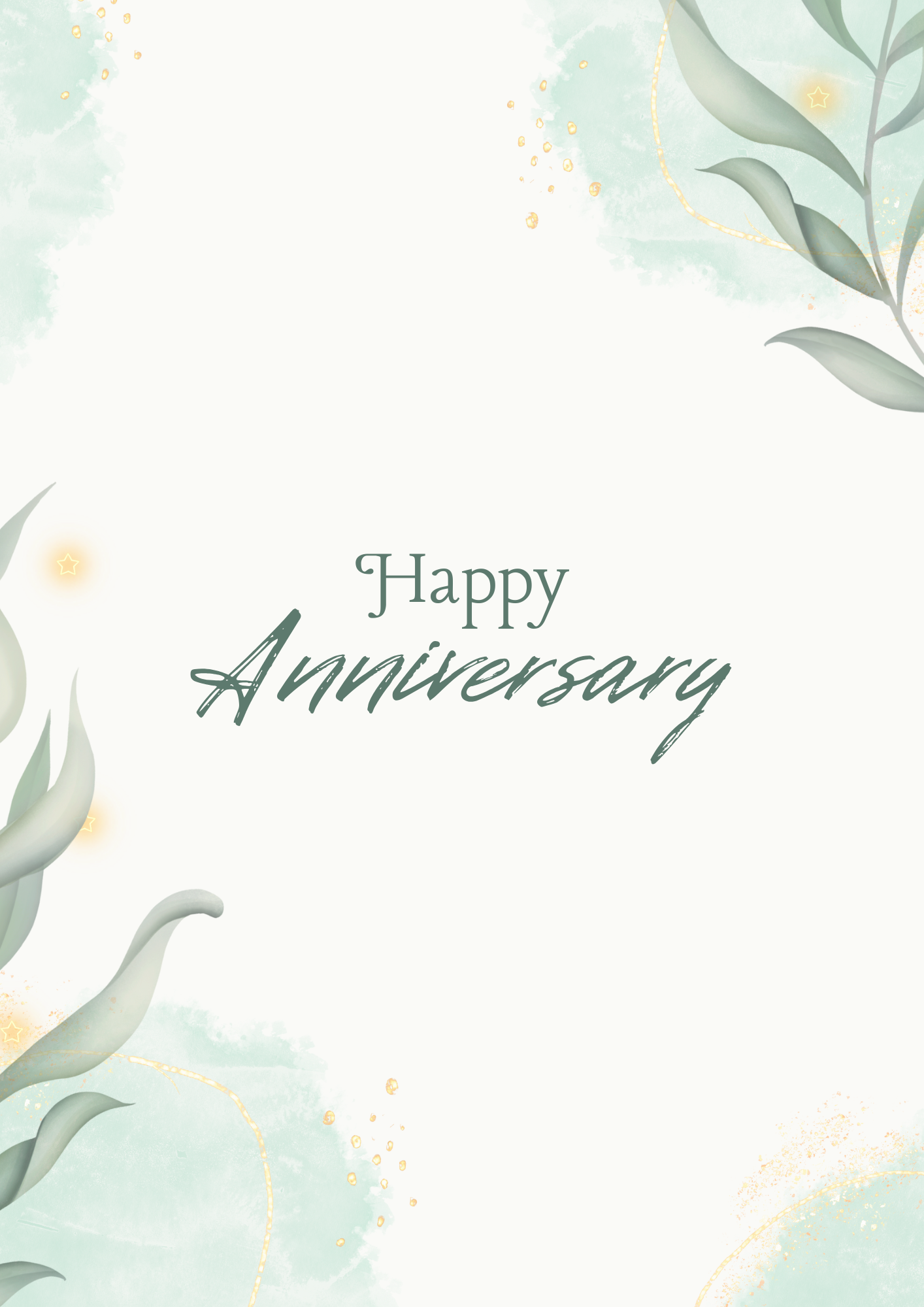 Watercolour Anniversary