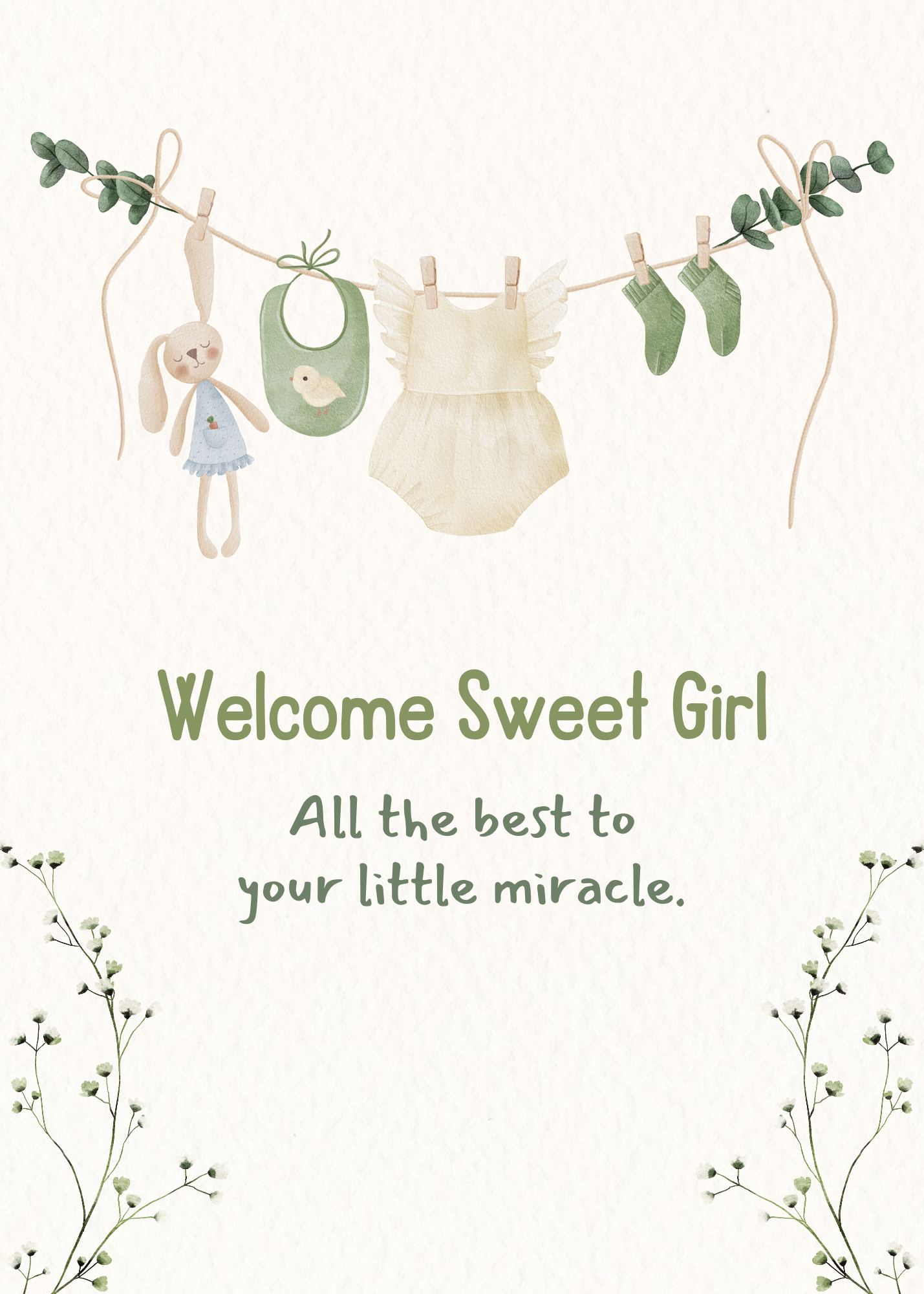 Welcome Sweet Girl