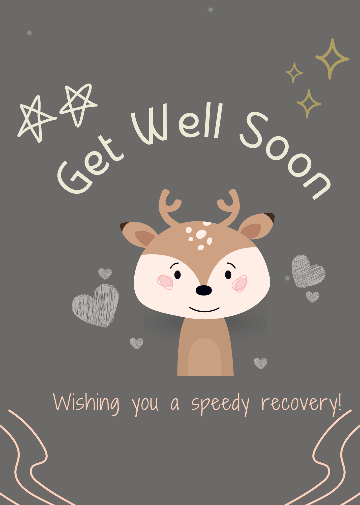 Get Well Soon Deer