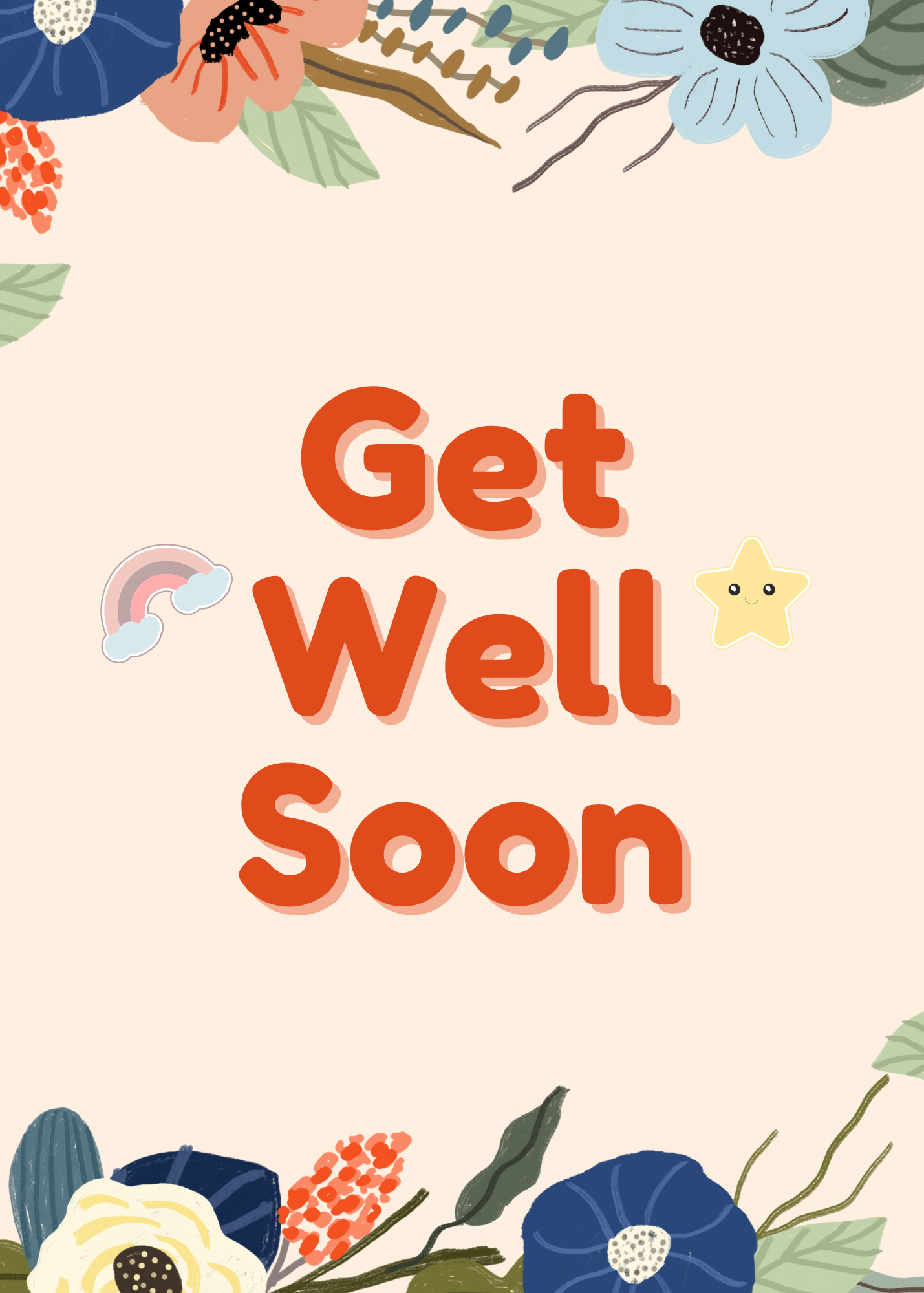 Retro Get Well Soon