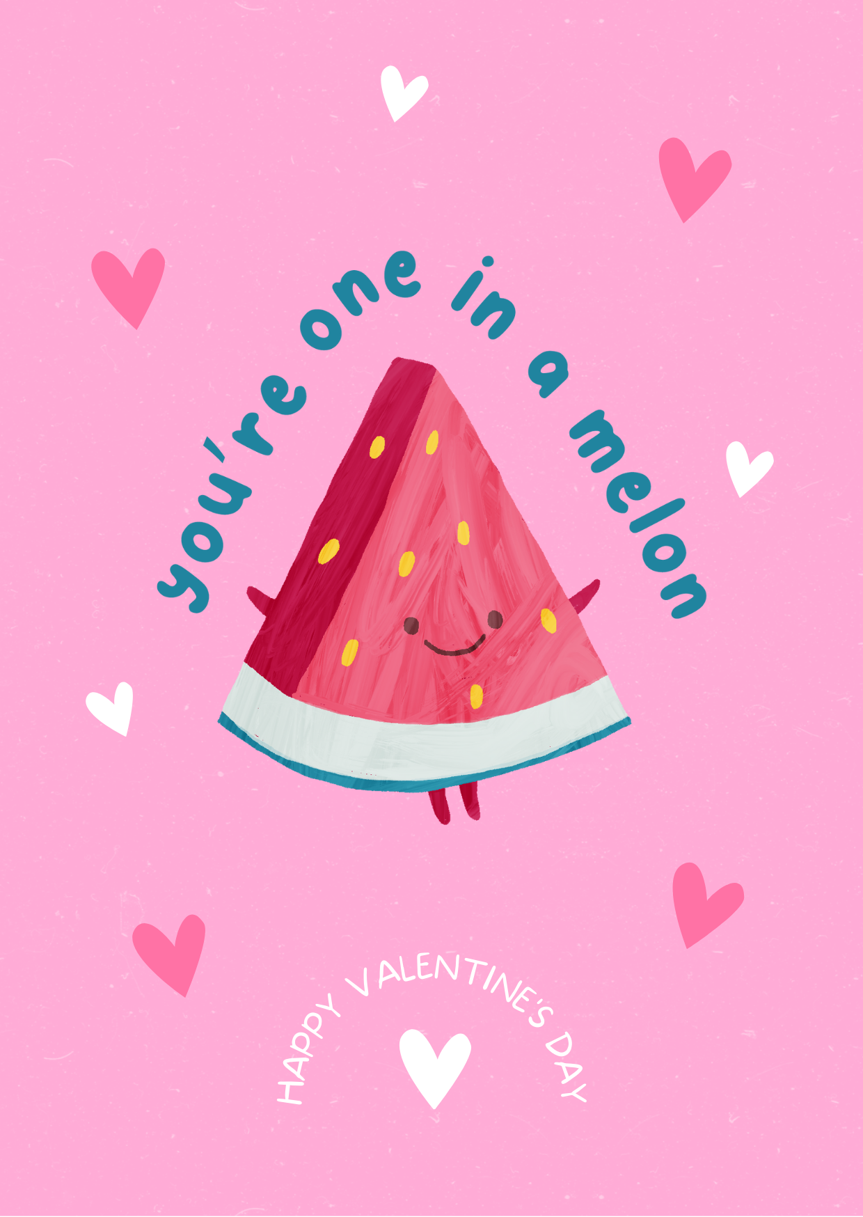 Valentine's Melon Slice
