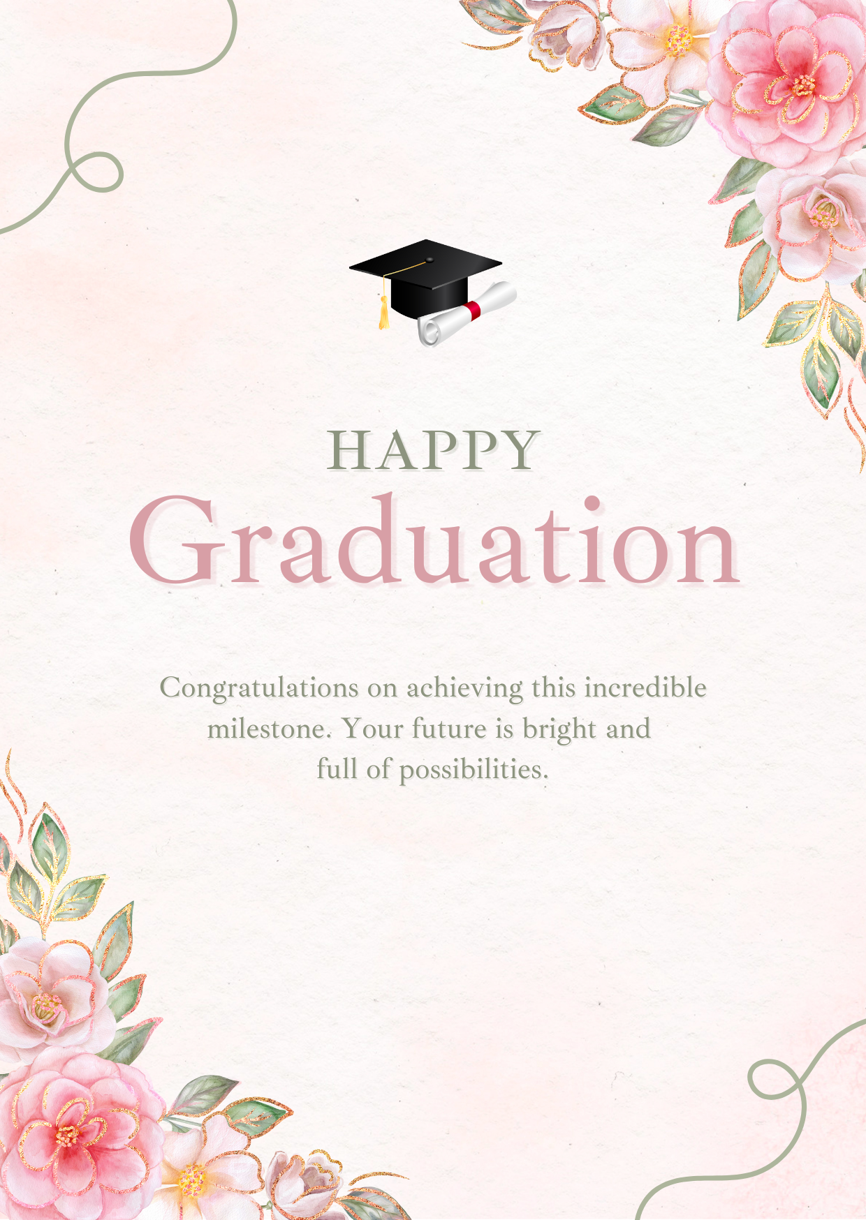 Watercolour Graduation