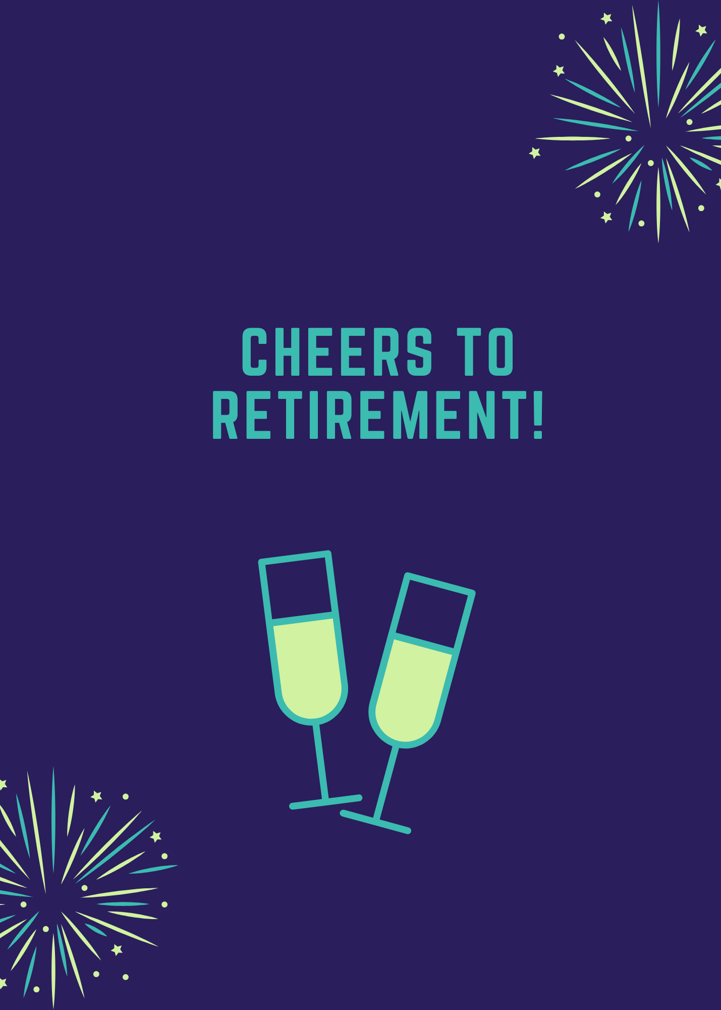 Cheers to Retirement