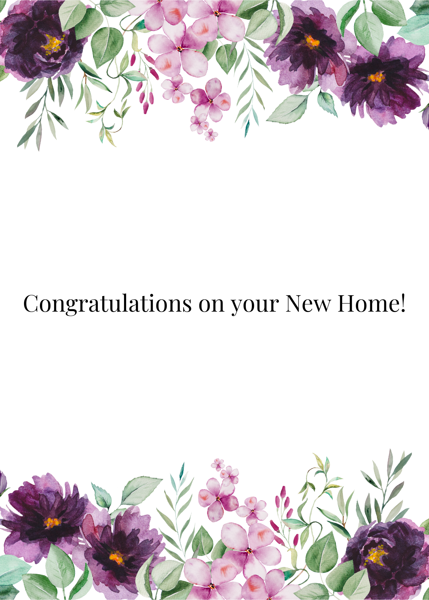 Simple New Home