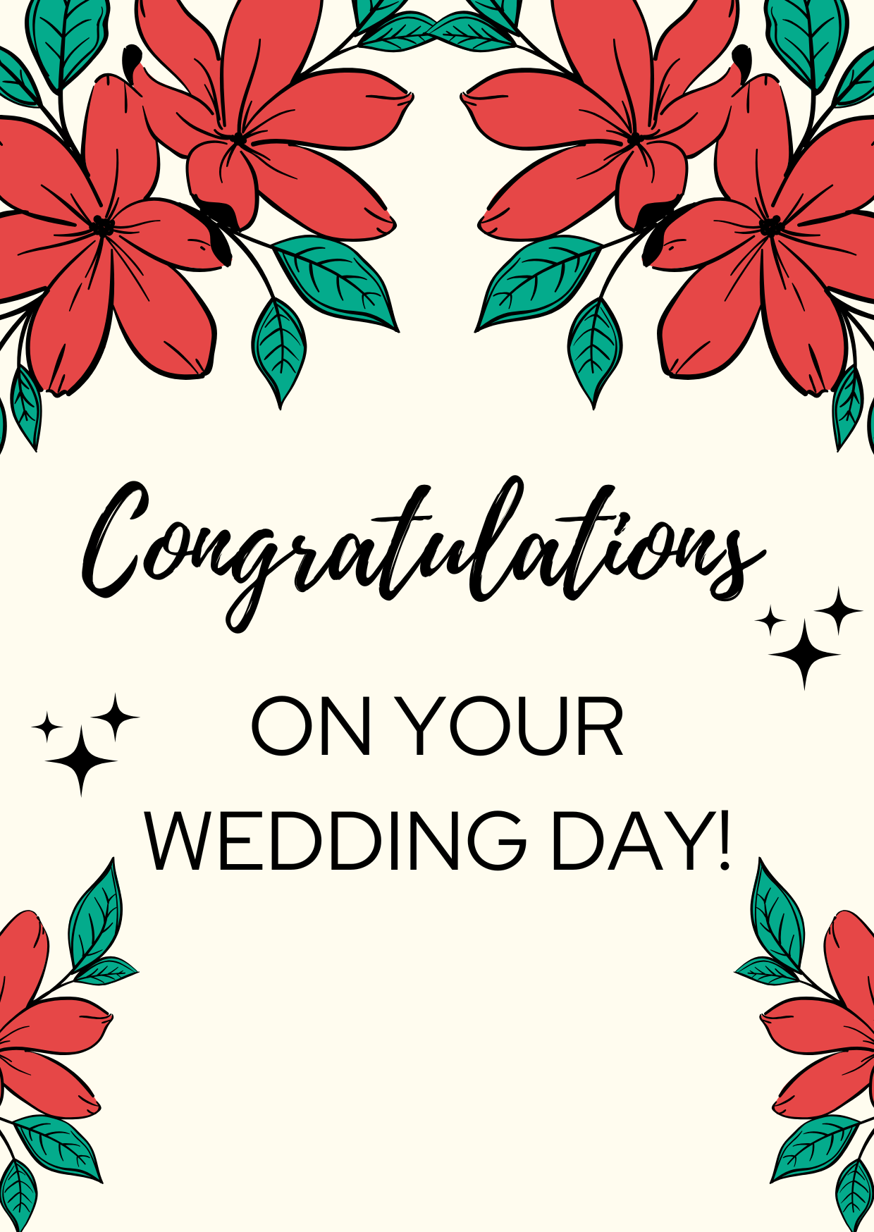 Congratulations Wedding