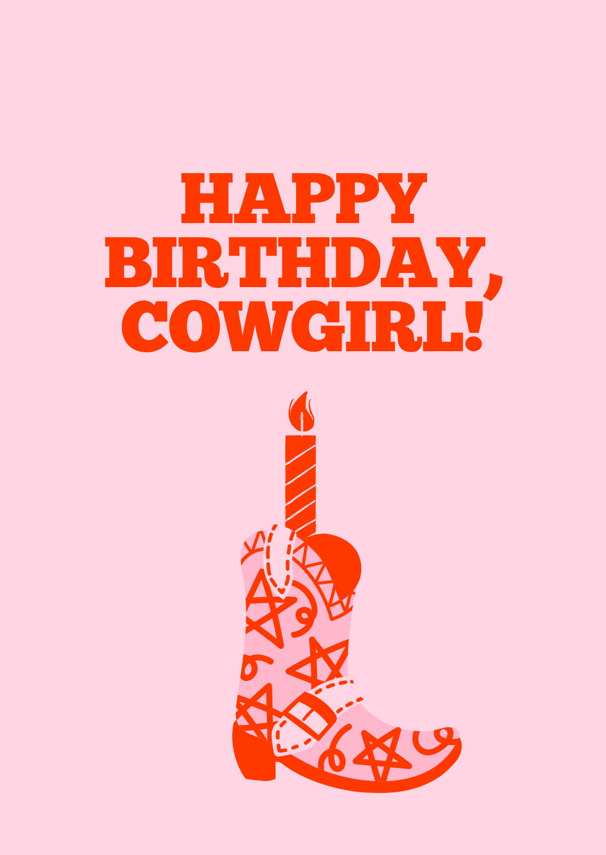Birthday Cowgirl
