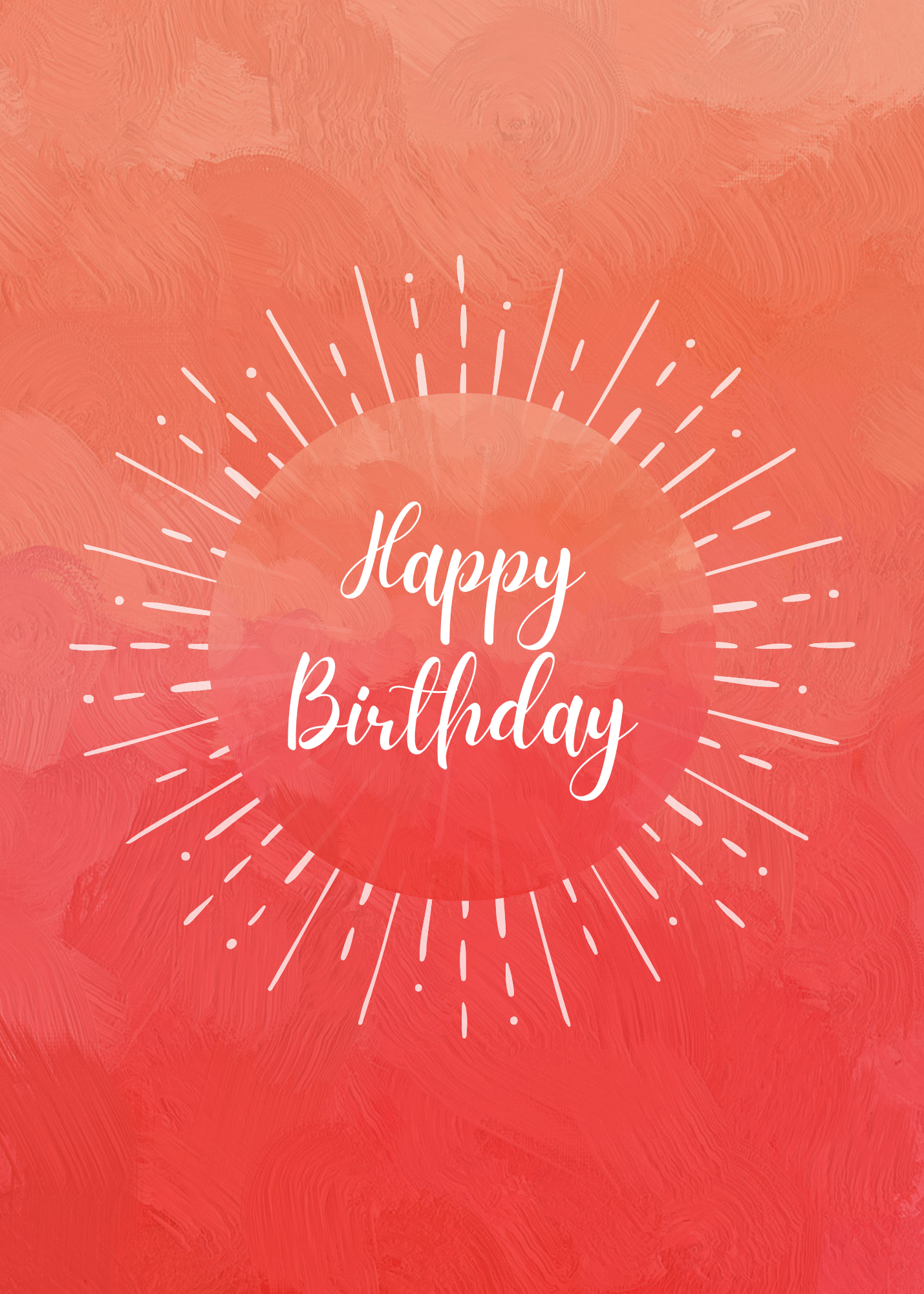 Happy Birthday Sunrise