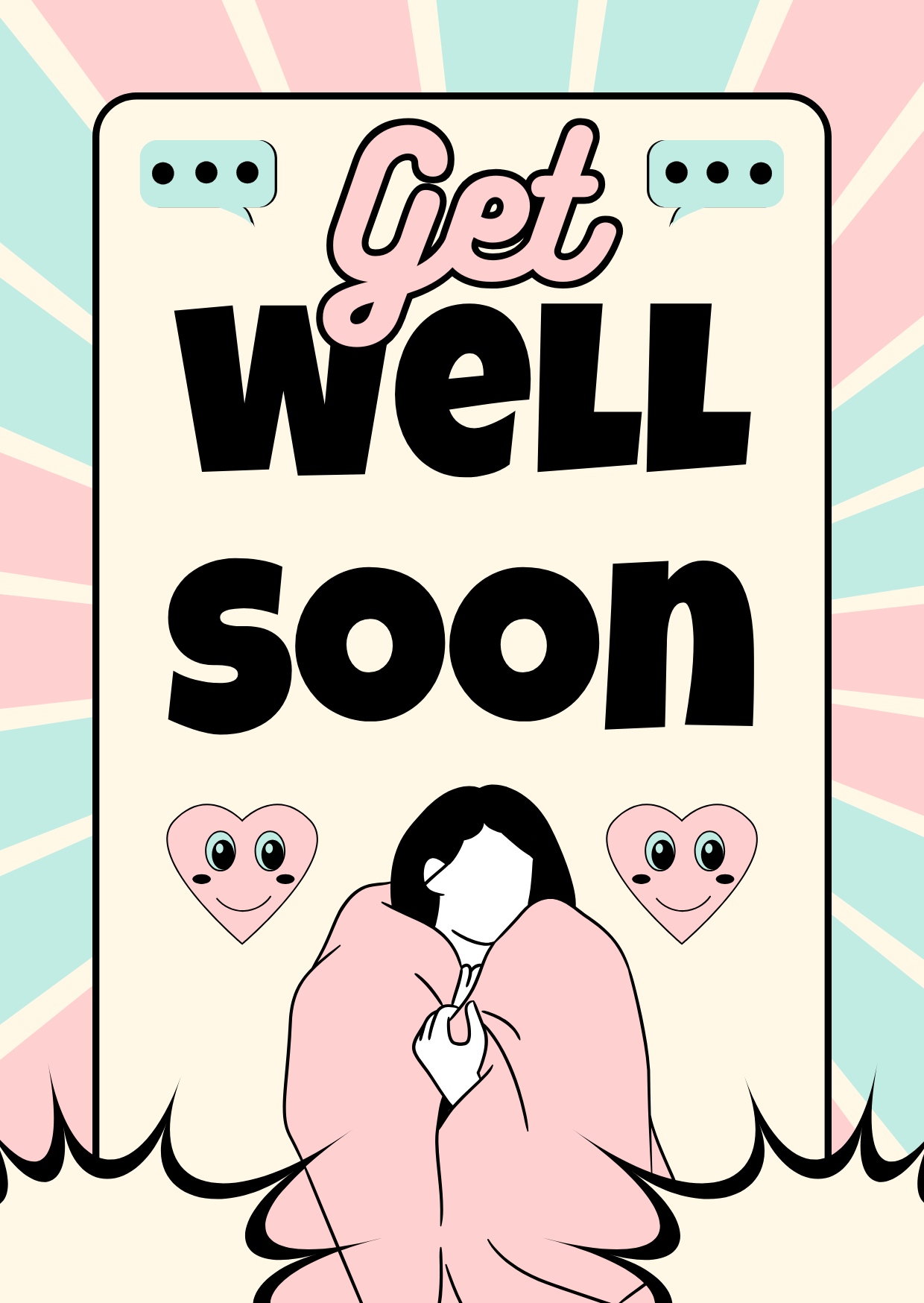 Retro Get Well Soon