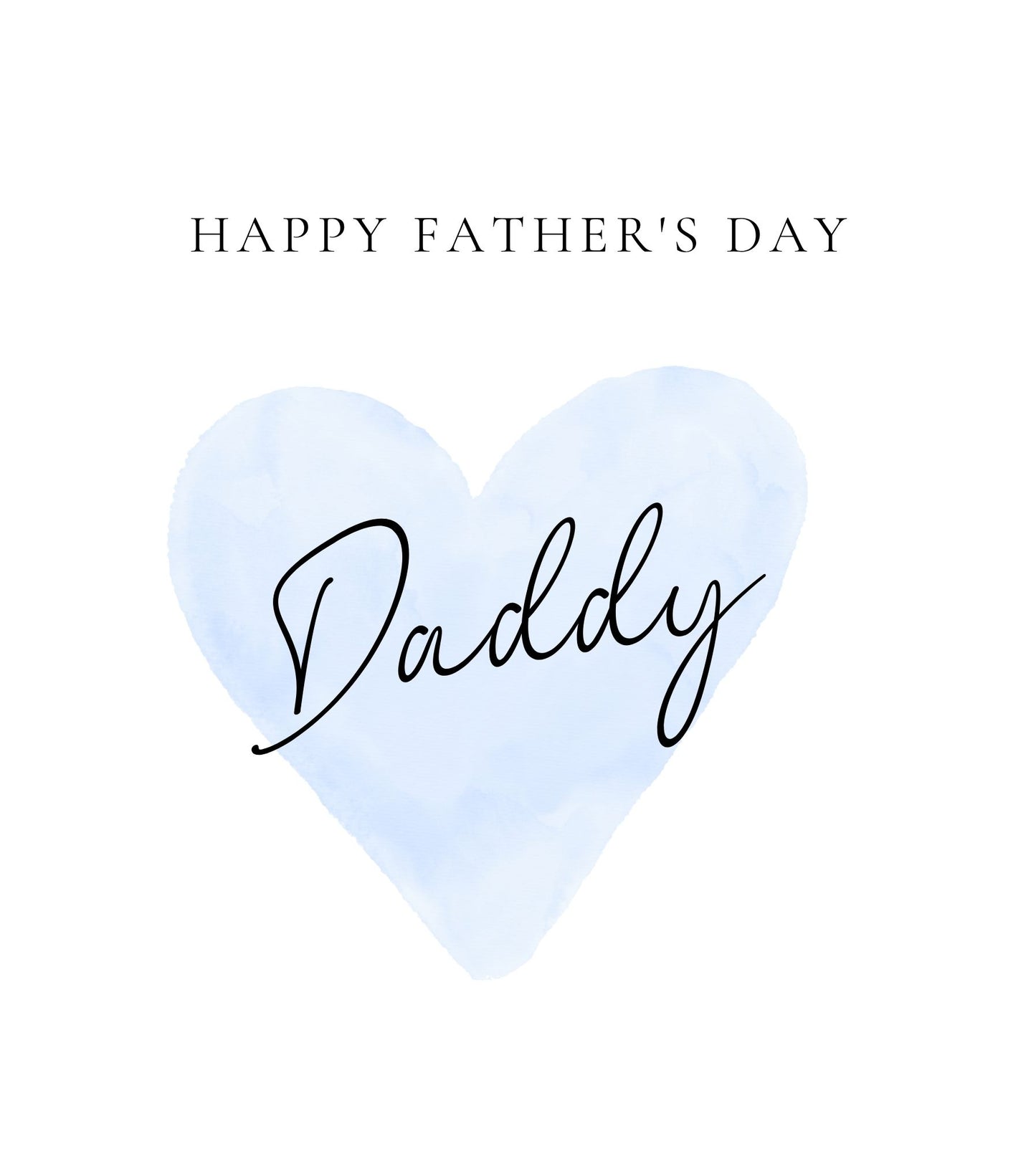 Blue Heart for Daddy