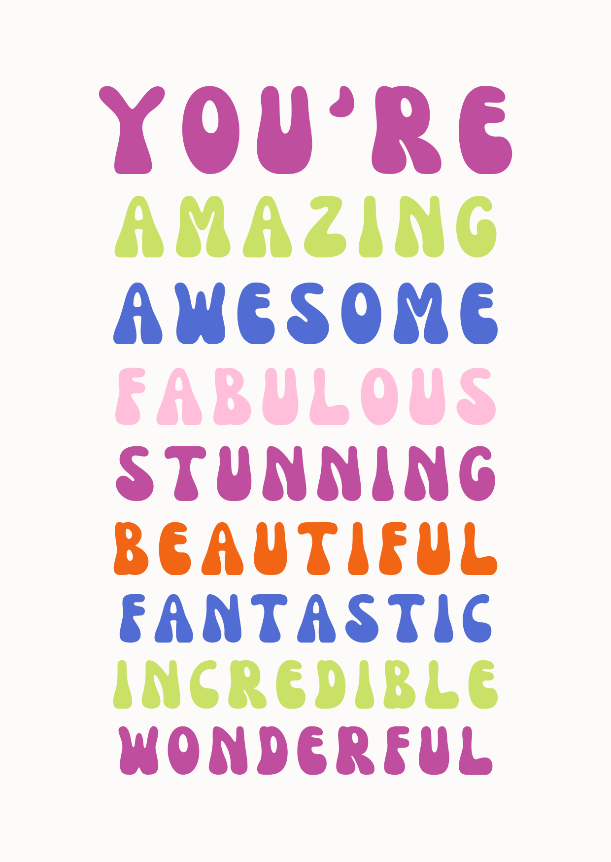 Words of Affirmation