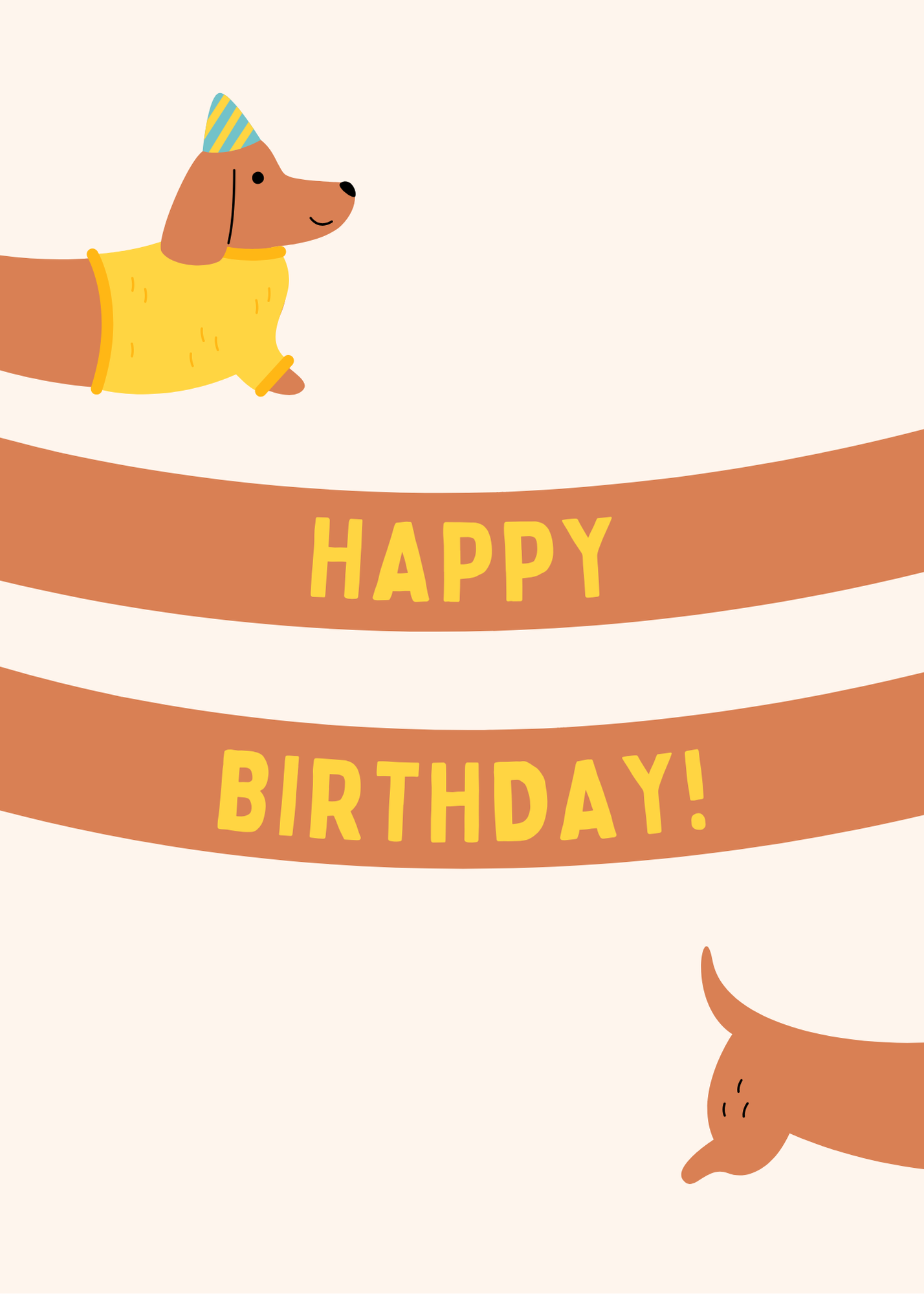 Weiner Dog Birthday