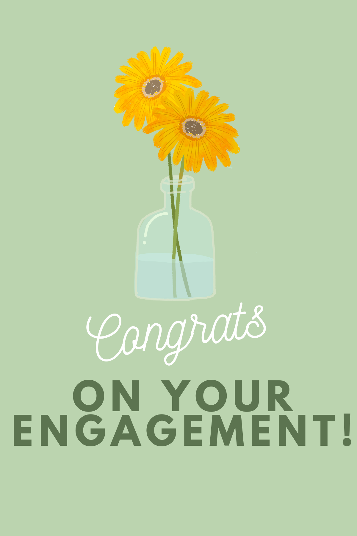 Congrats on your Engagement!
