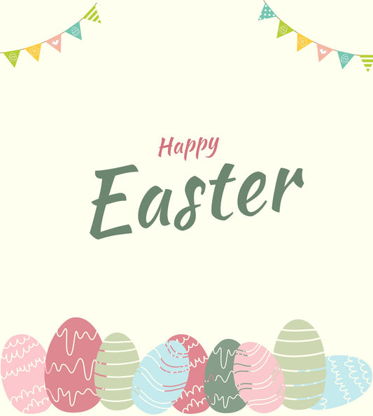 Pastel Easter Eggs
