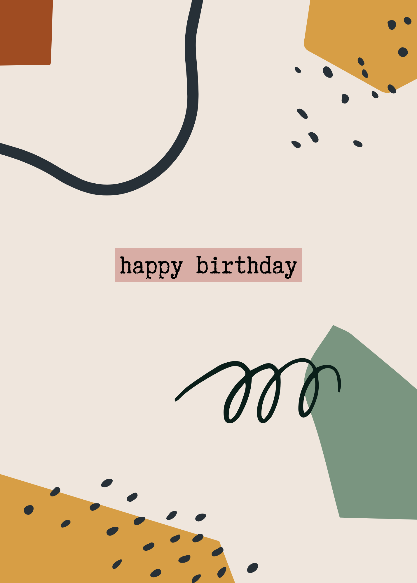Simple Birthday