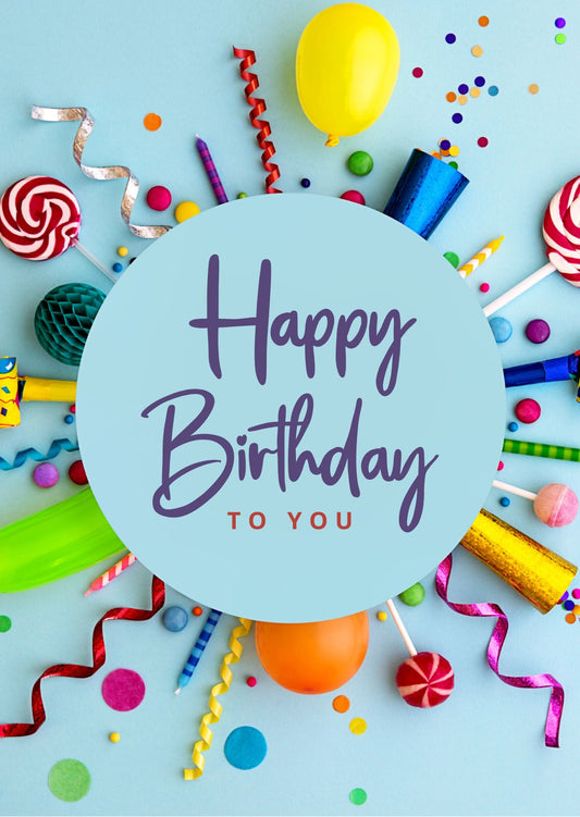 Birthday Streamers