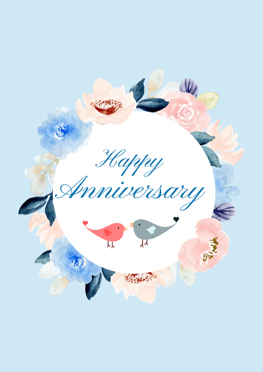 Happy Anniversary Lovebirds