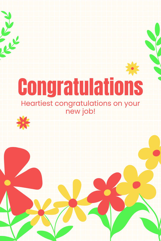 Floral New Job