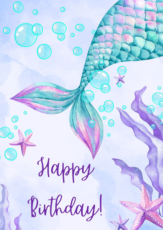 Mermaid Tail Birthday