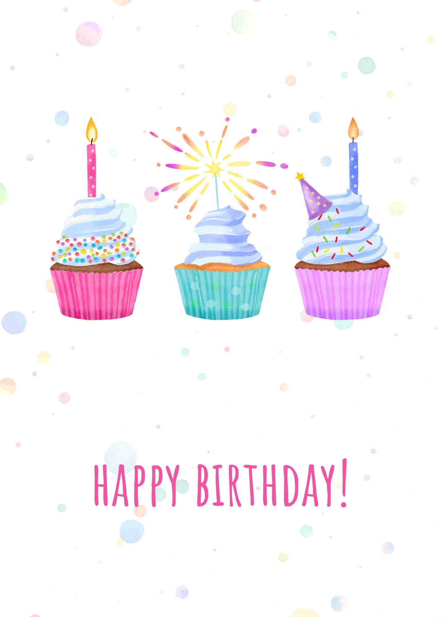 Birthday Cupcakes