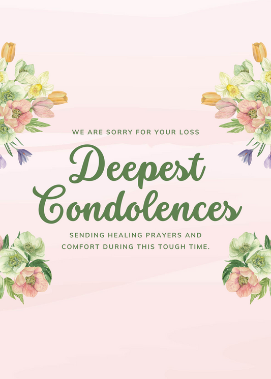 Our Condolences