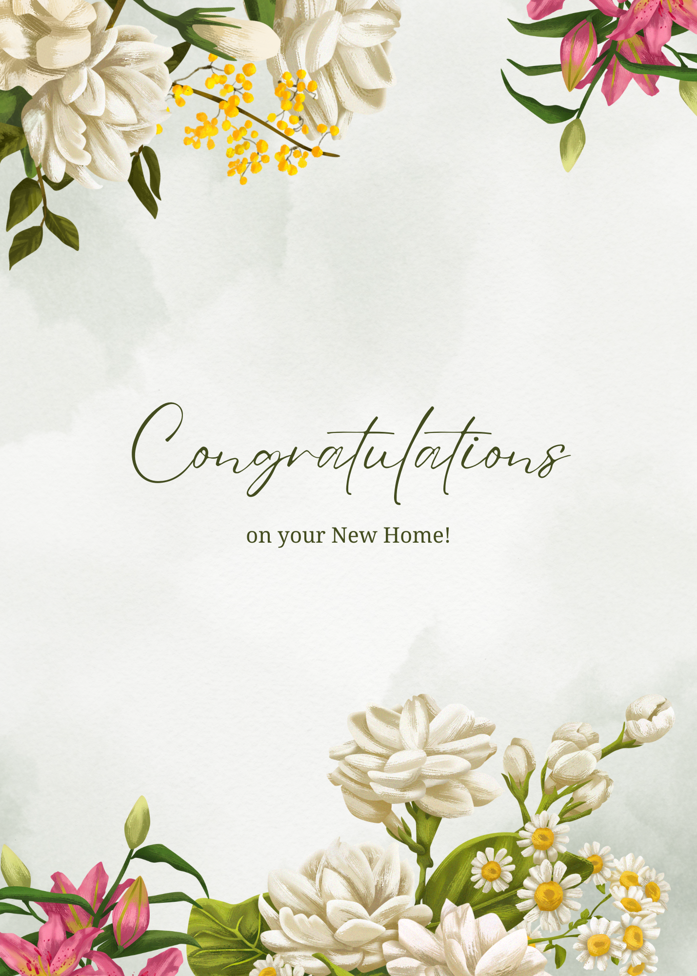 Congrats New Home