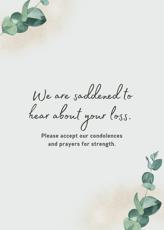 Condolences Watercolour