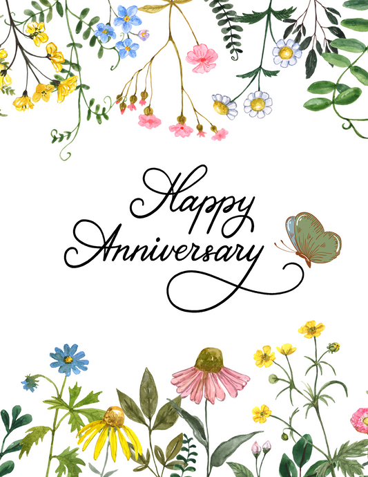 Bright & Floral Anniversary