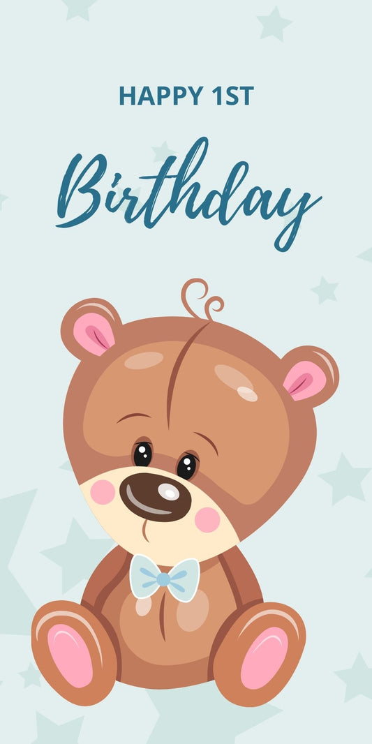 1st Birthday Bear