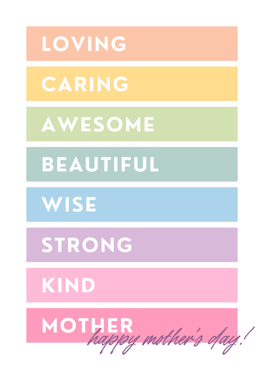 Pastel Mother's Day