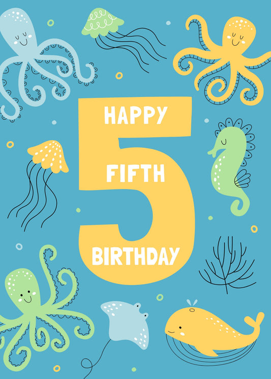 5th Birthday Aquarium
