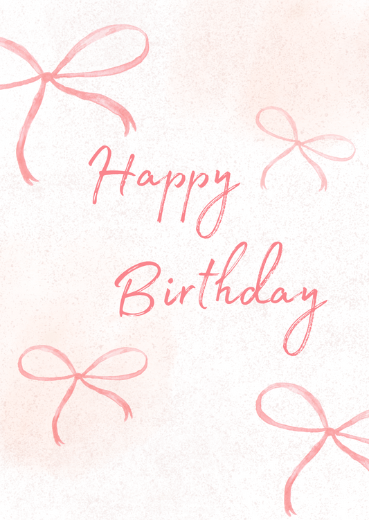 Birthday Bows