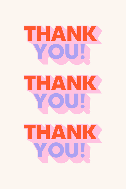 Thank You x3