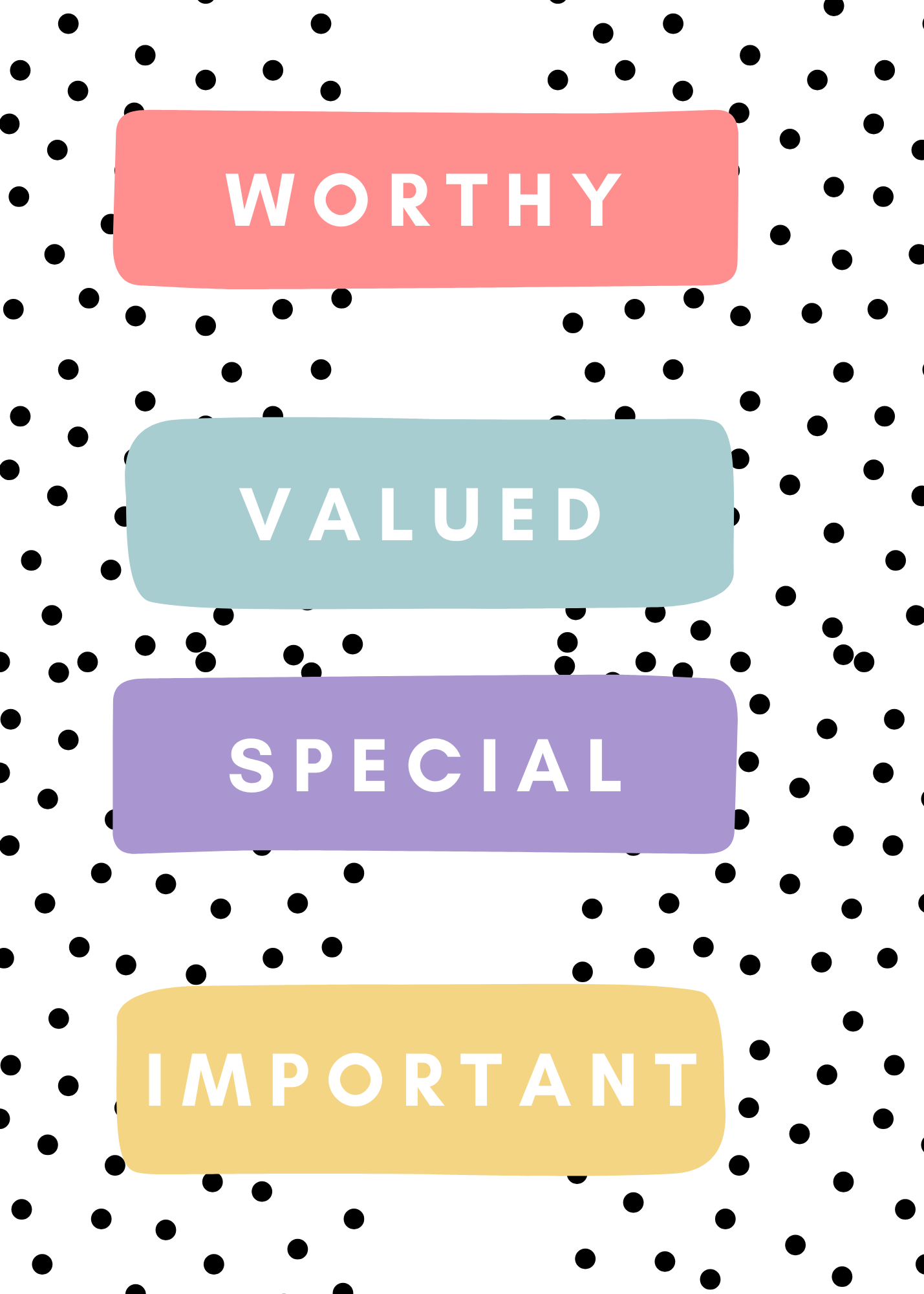 Polka Dot Affirmations