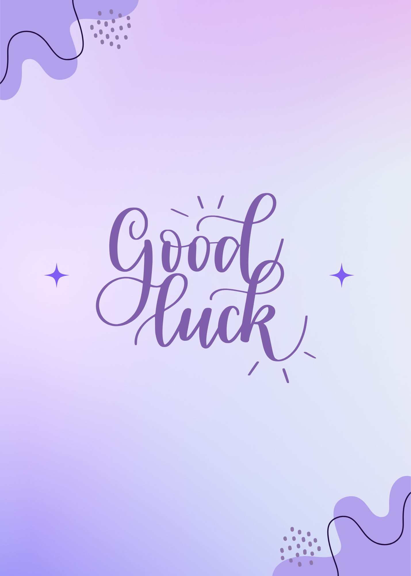 Purple Good Luck