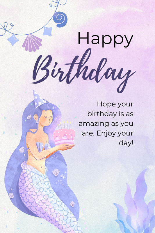 Mermaid with Cake