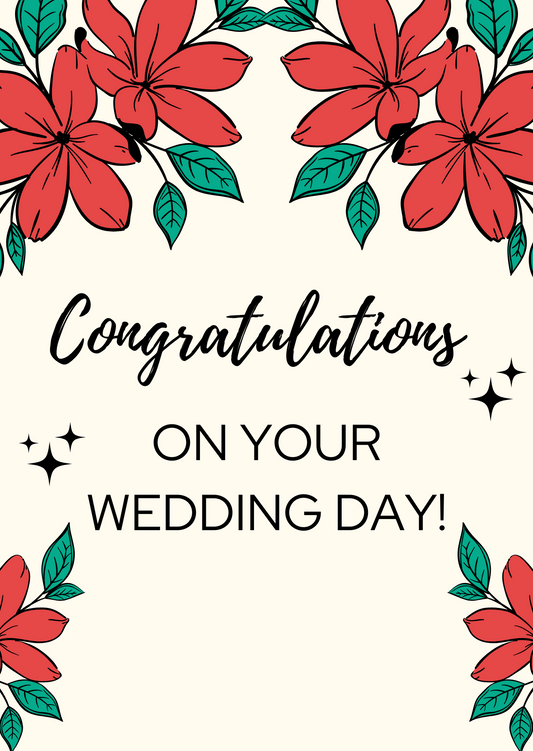 Congratulations Wedding