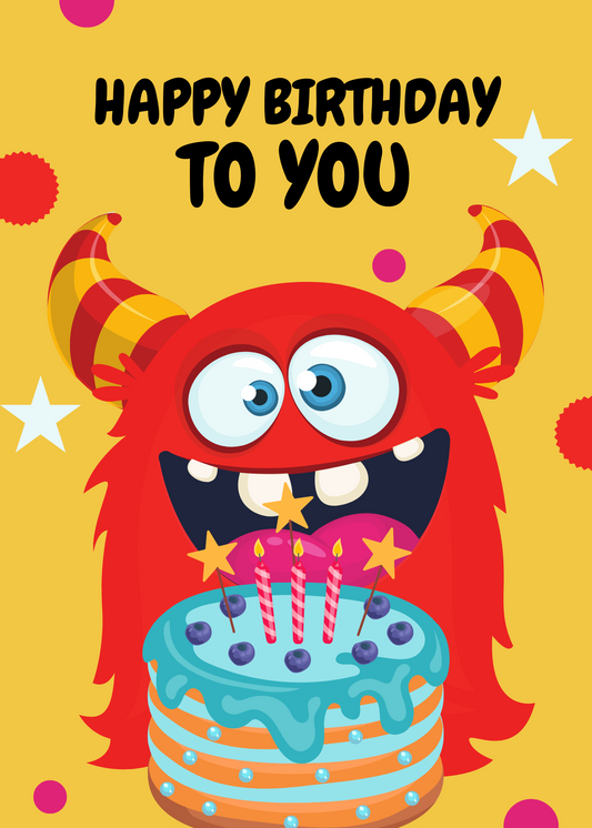 Birthday Monster
