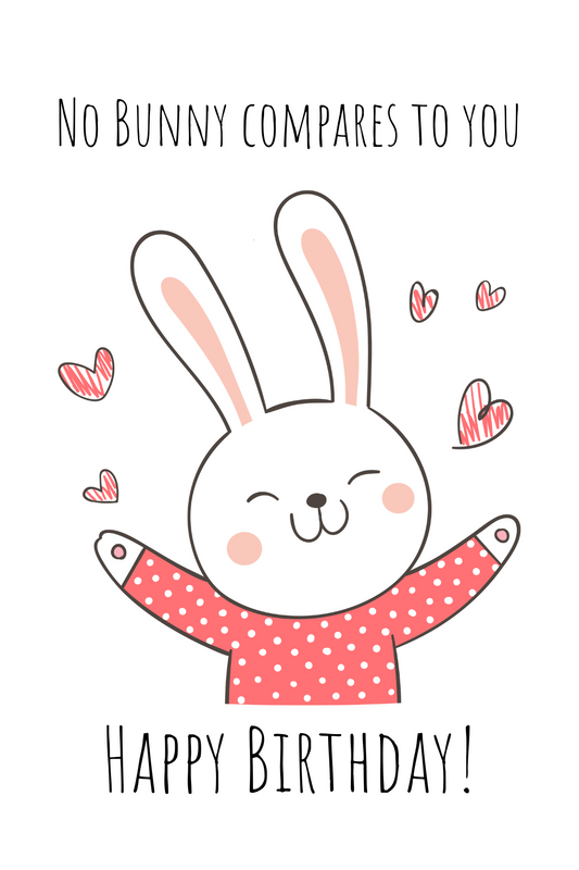 Birthday Bunny