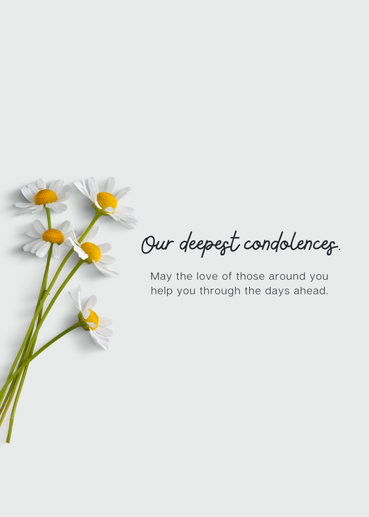 Simple Condolences